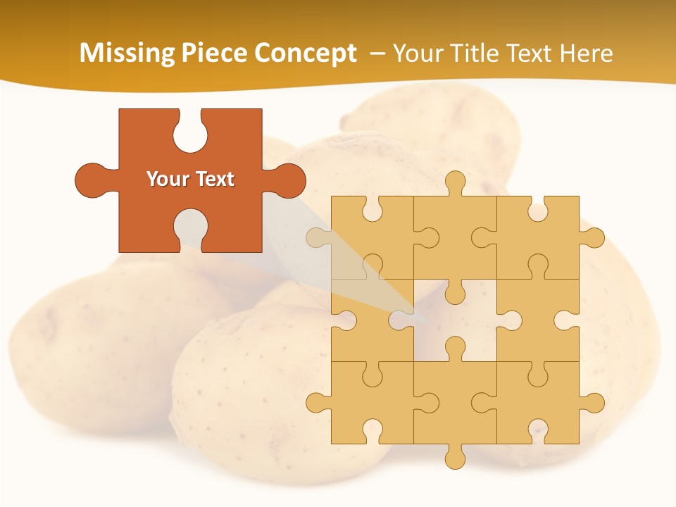 Golden Tuber Agriculture PowerPoint Template