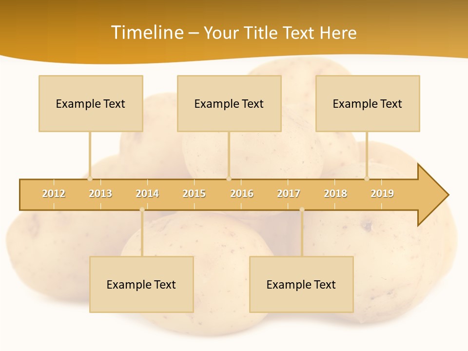 Golden Tuber Agriculture PowerPoint Template
