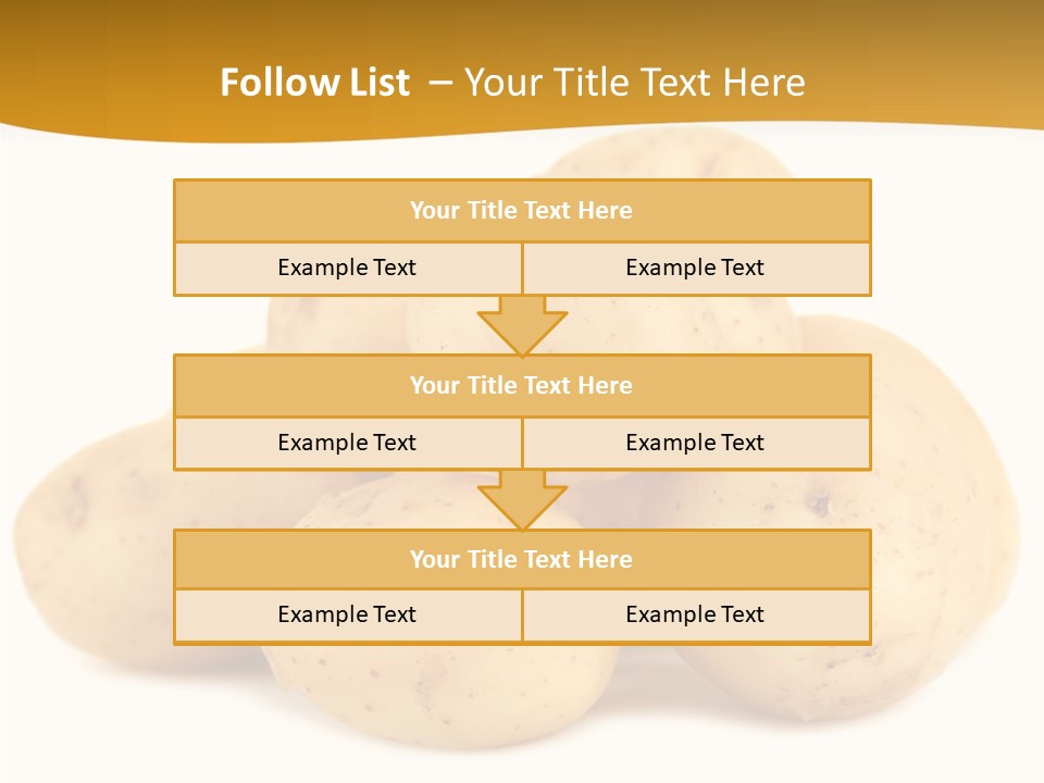 Golden Tuber Agriculture PowerPoint Template