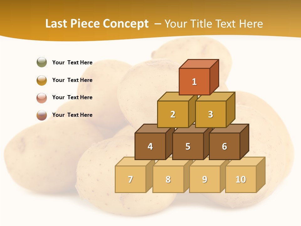 Golden Tuber Agriculture PowerPoint Template
