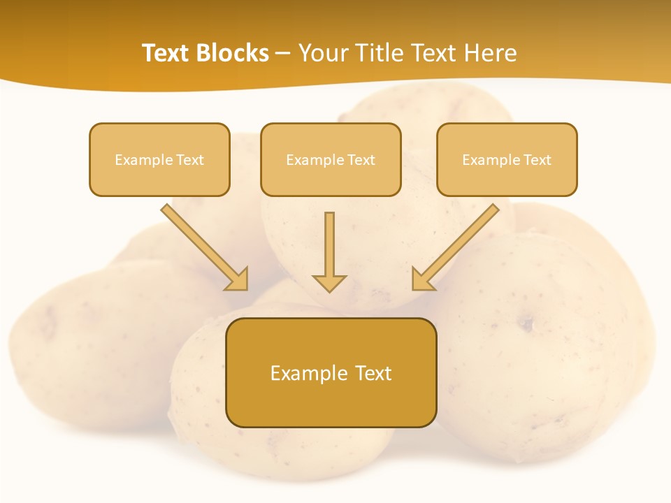 Golden Tuber Agriculture PowerPoint Template