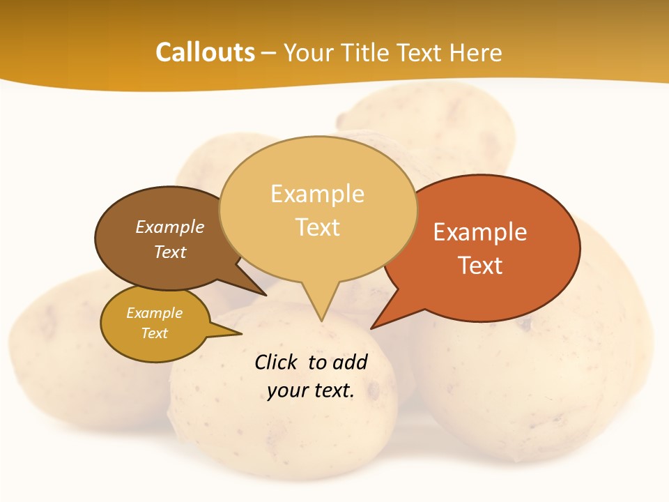 Golden Tuber Agriculture PowerPoint Template