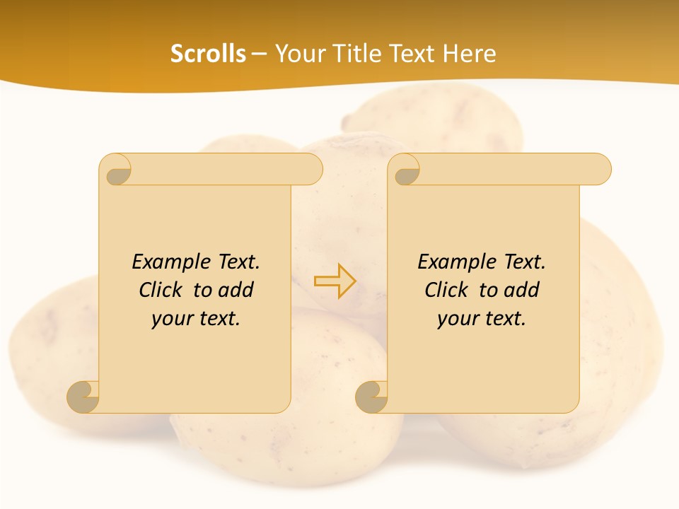 Golden Tuber Agriculture PowerPoint Template