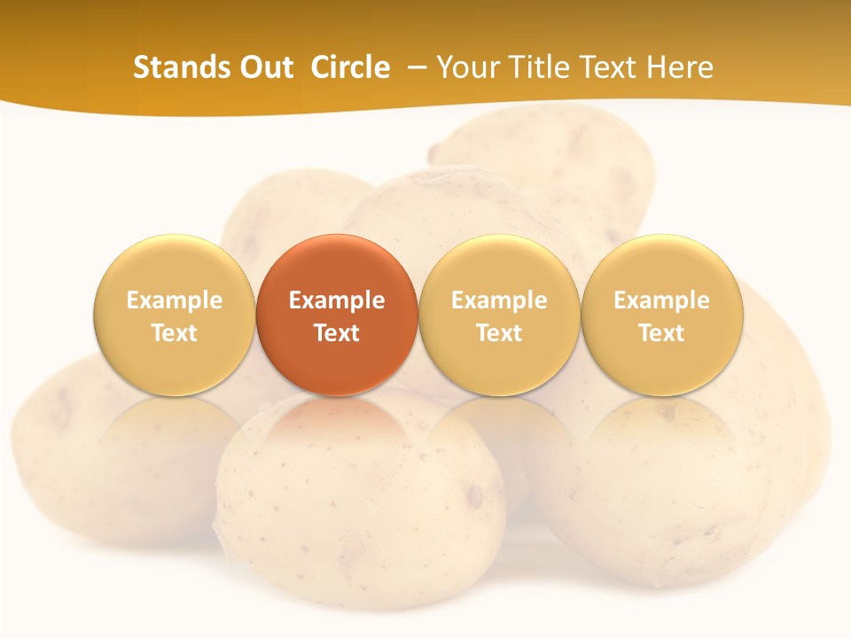 Golden Tuber Agriculture PowerPoint Template