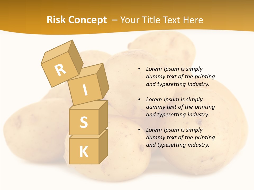 Golden Tuber Agriculture PowerPoint Template
