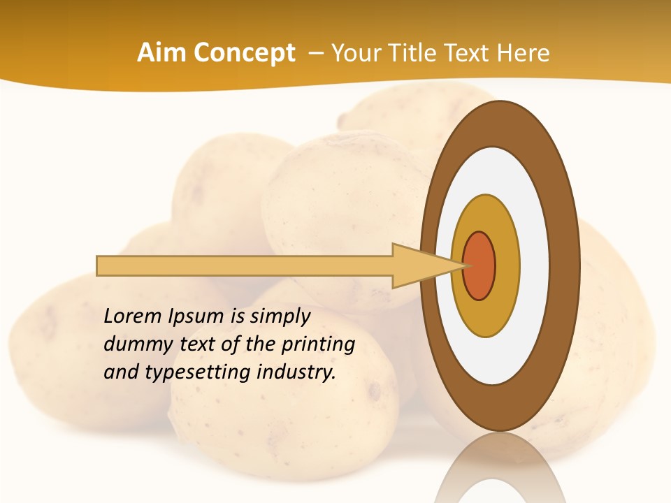 Golden Tuber Agriculture PowerPoint Template