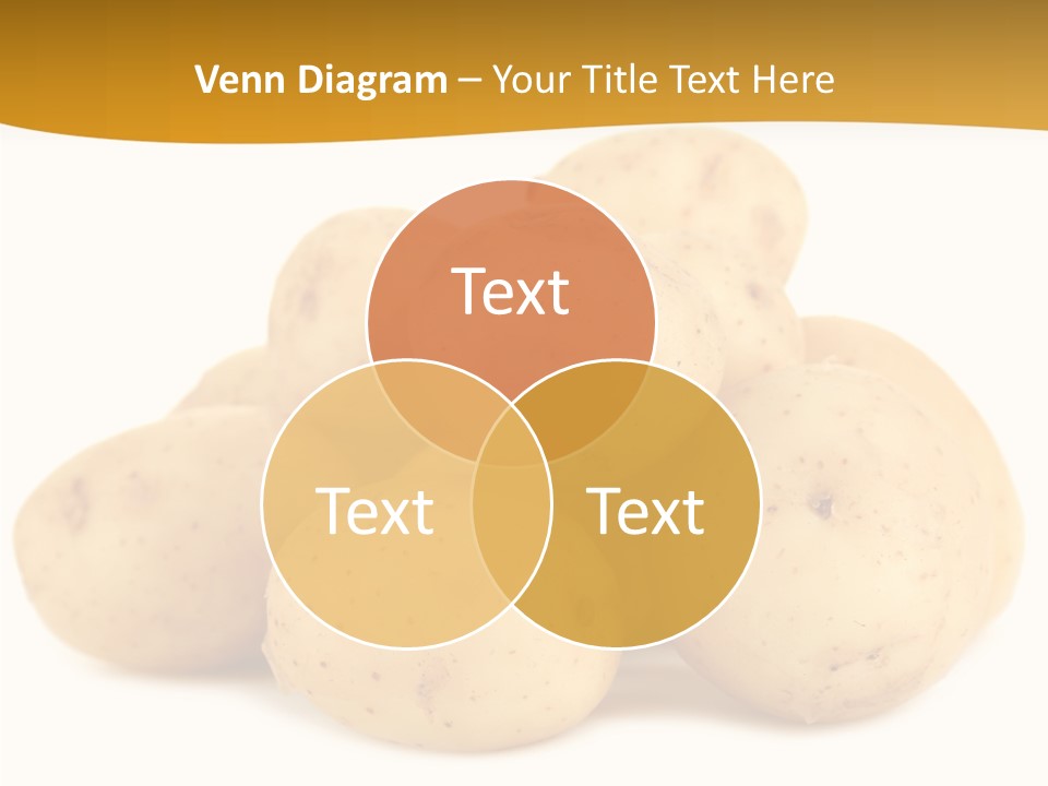 Golden Tuber Agriculture PowerPoint Template
