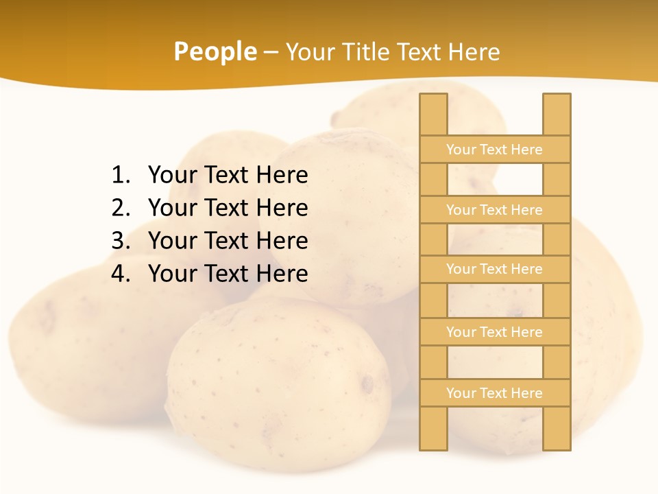 Golden Tuber Agriculture PowerPoint Template