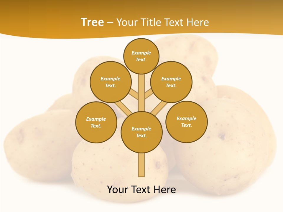 Golden Tuber Agriculture PowerPoint Template
