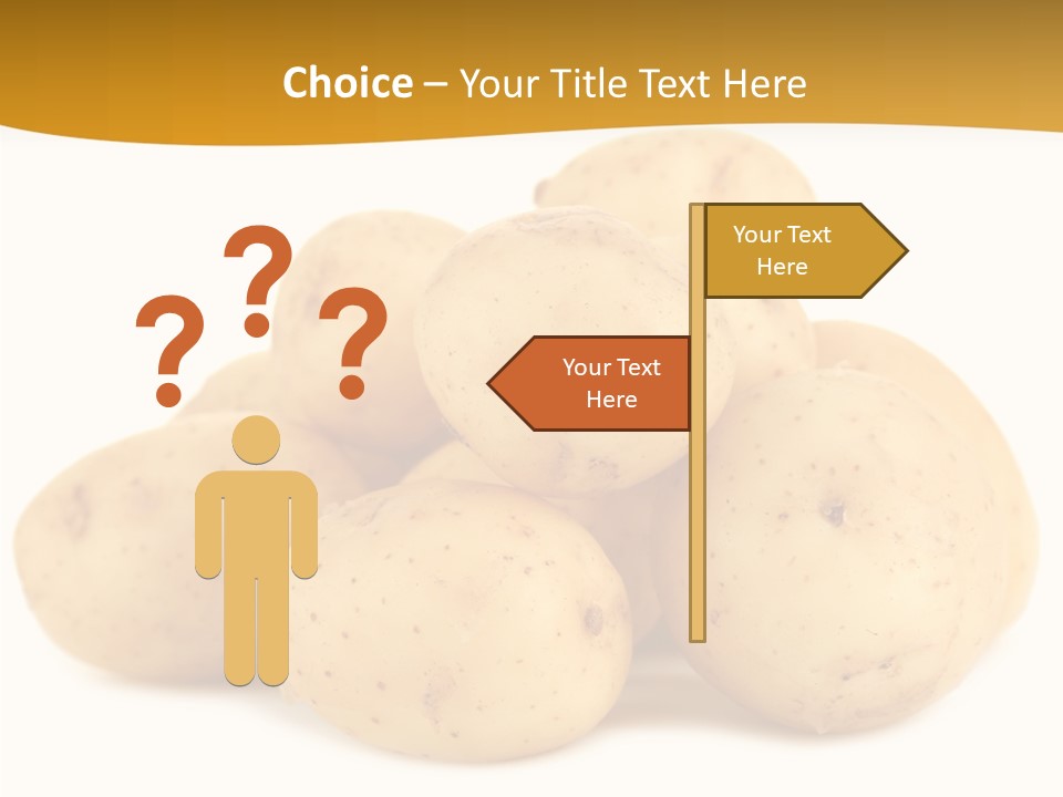 Golden Tuber Agriculture PowerPoint Template