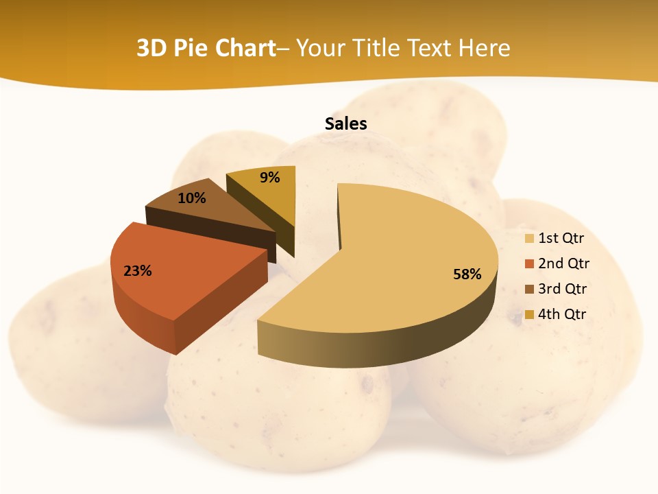Golden Tuber Agriculture PowerPoint Template