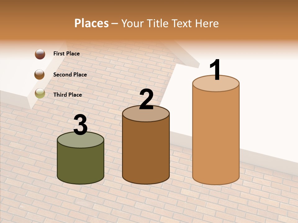 Metaphor Brick House PowerPoint Template