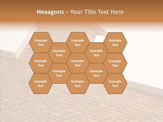 Metaphor Brick House PowerPoint Template