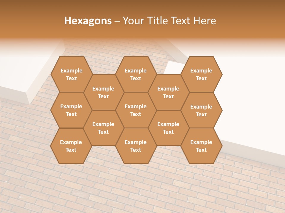 Metaphor Brick House PowerPoint Template