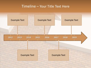Metaphor Brick House PowerPoint Template