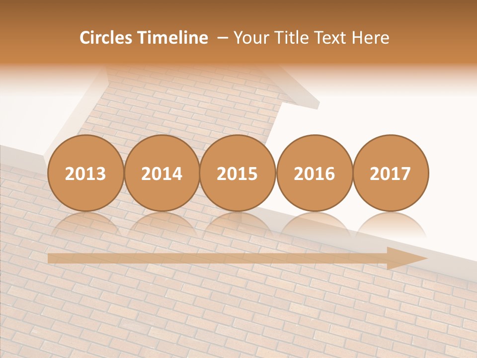 Metaphor Brick House PowerPoint Template