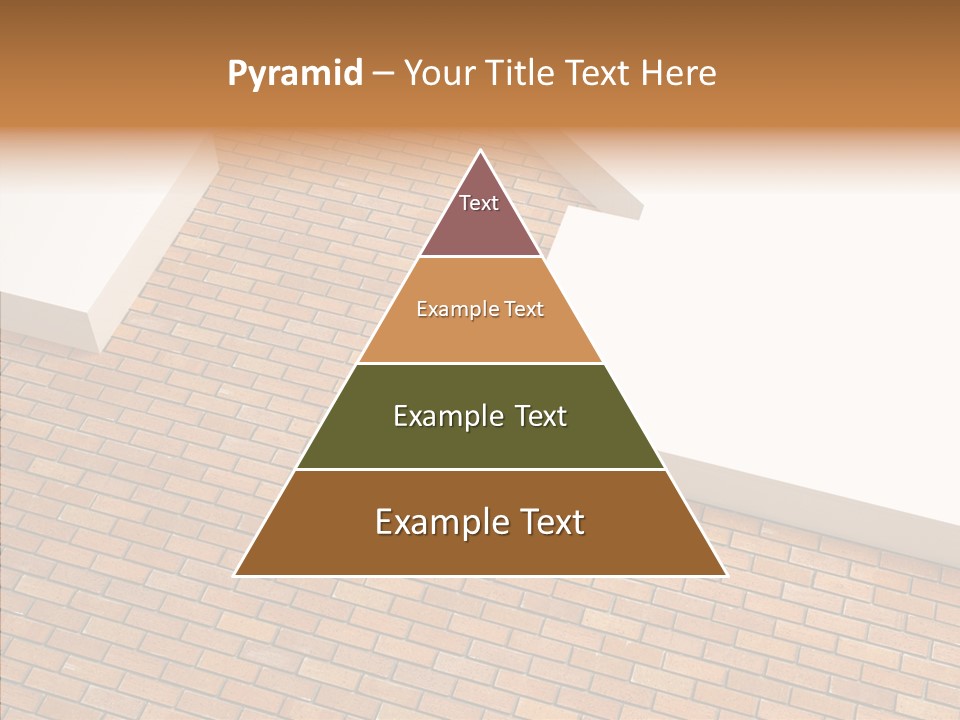 Metaphor Brick House PowerPoint Template