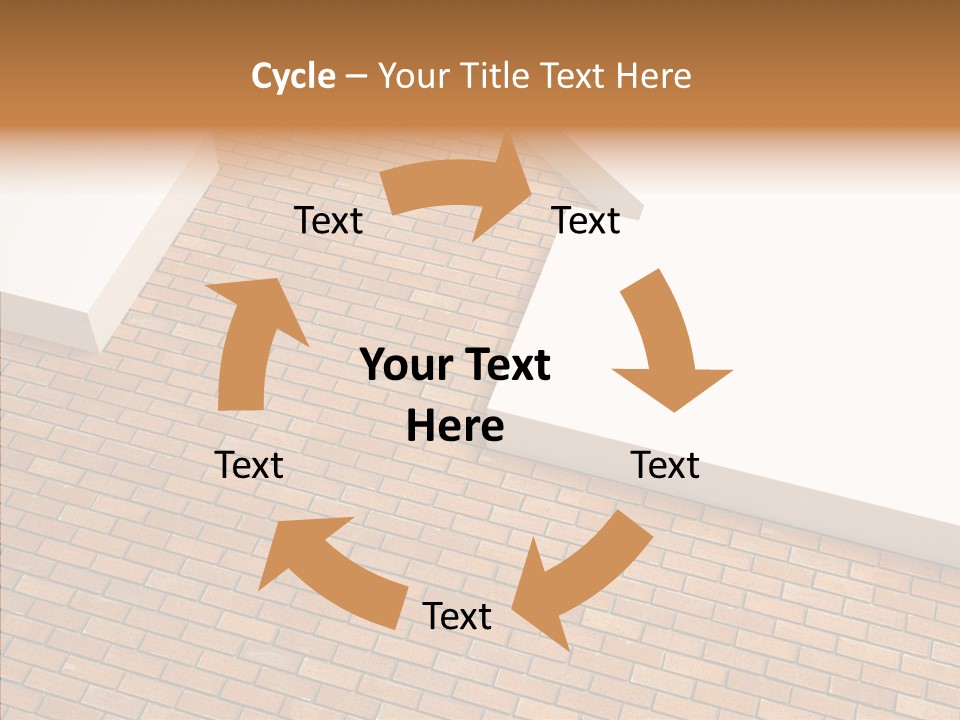 Metaphor Brick House PowerPoint Template