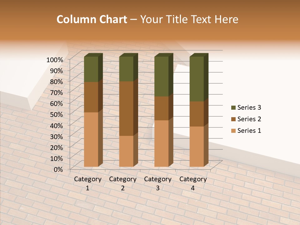 Metaphor Brick House PowerPoint Template