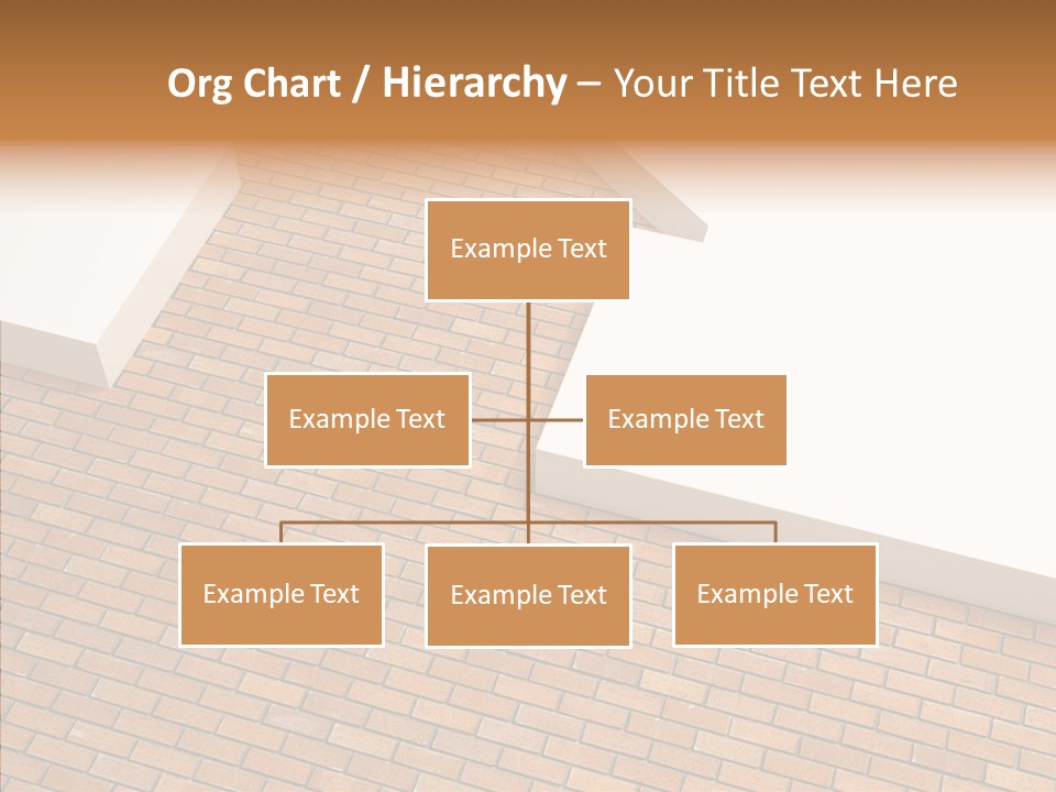 Metaphor Brick House PowerPoint Template