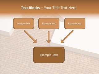 Metaphor Brick House PowerPoint Template