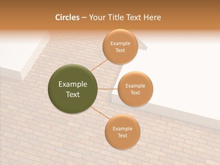 Metaphor Brick House PowerPoint Template