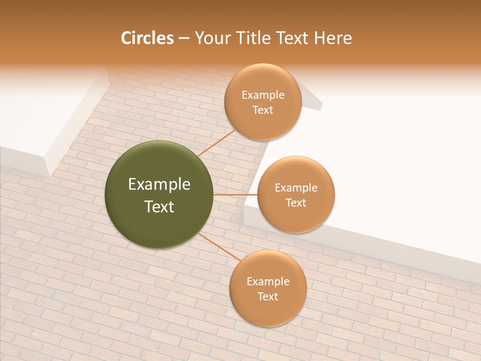 Metaphor Brick House PowerPoint Template