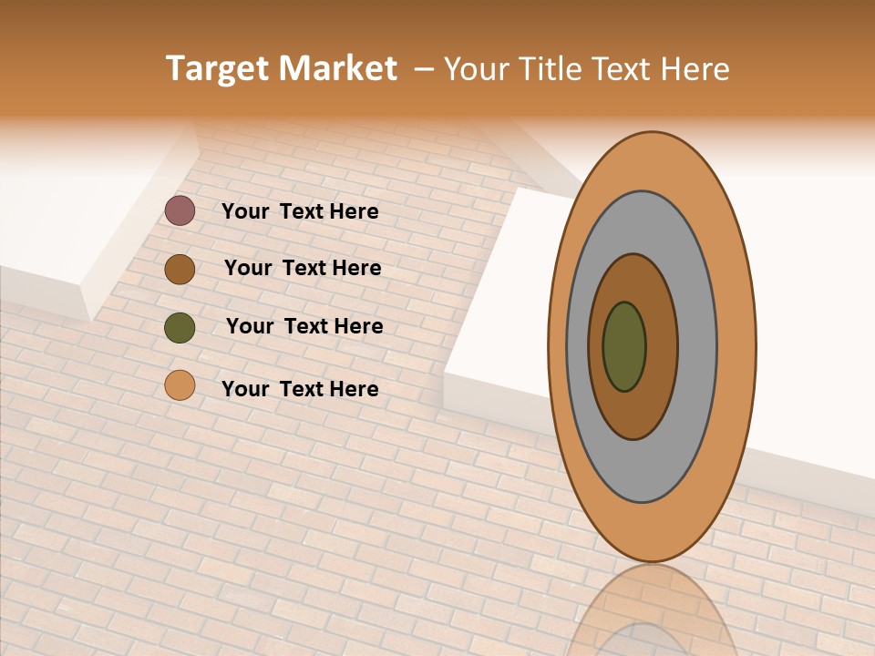 Metaphor Brick House PowerPoint Template