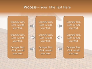 Metaphor Brick House PowerPoint Template