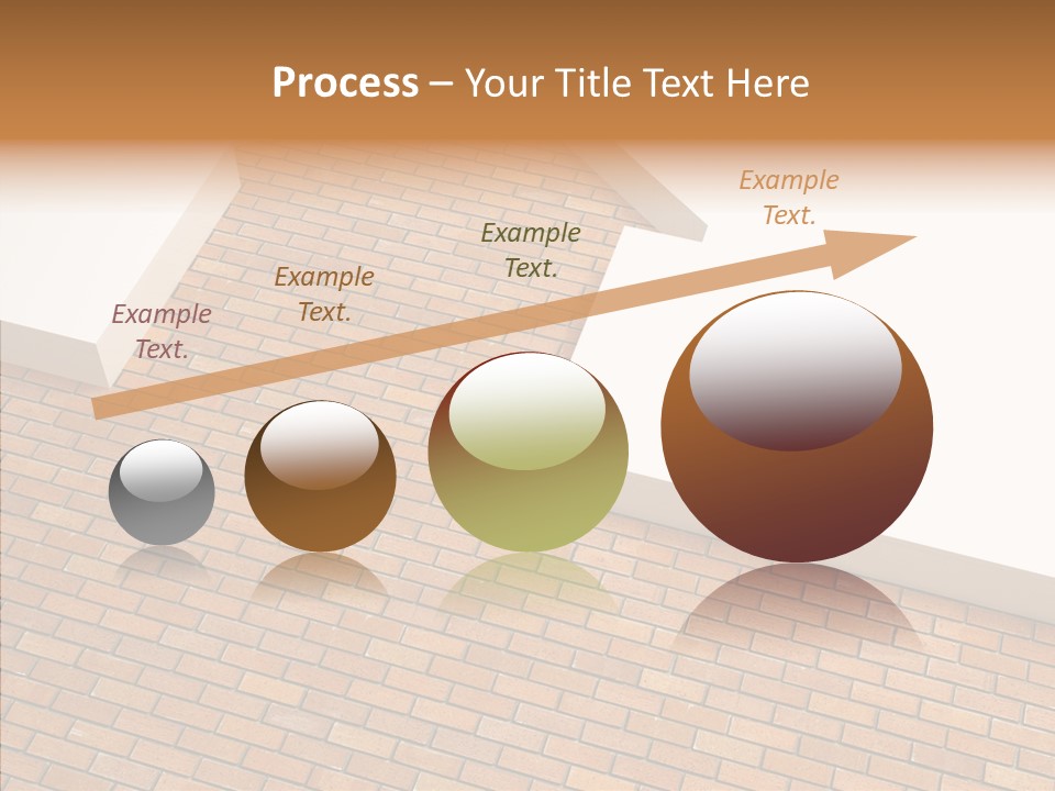 Metaphor Brick House PowerPoint Template