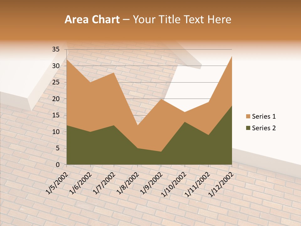Metaphor Brick House PowerPoint Template