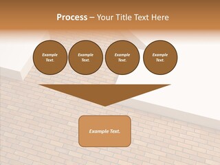 Metaphor Brick House PowerPoint Template