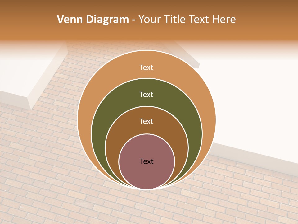Metaphor Brick House PowerPoint Template