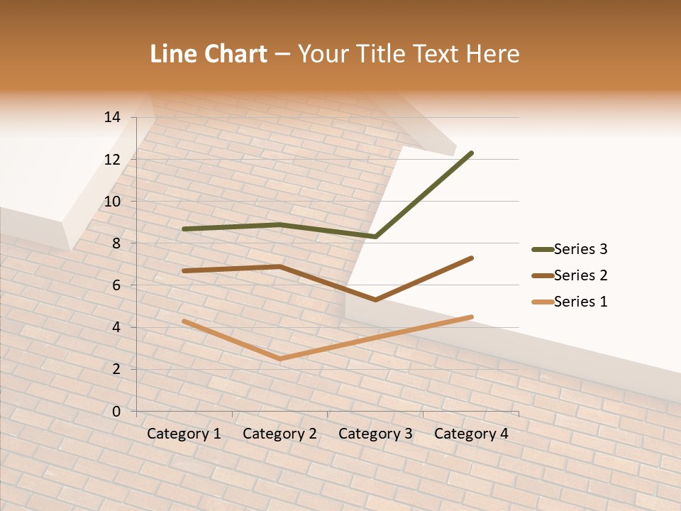 Metaphor Brick House PowerPoint Template