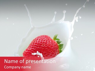 Purity Delicious Fresh PowerPoint Template