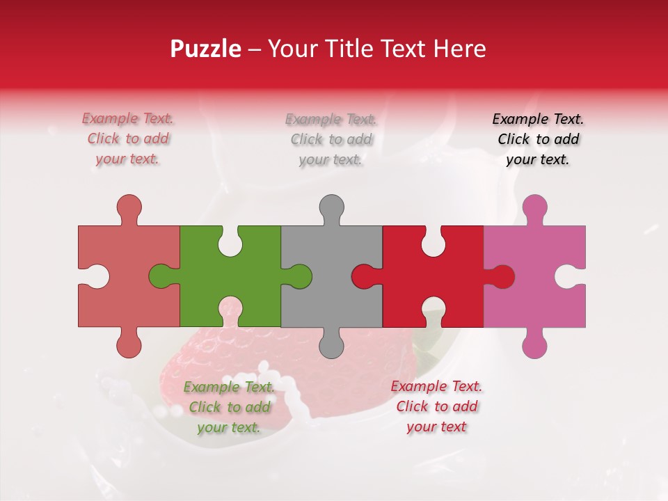 Purity Delicious Fresh PowerPoint Template