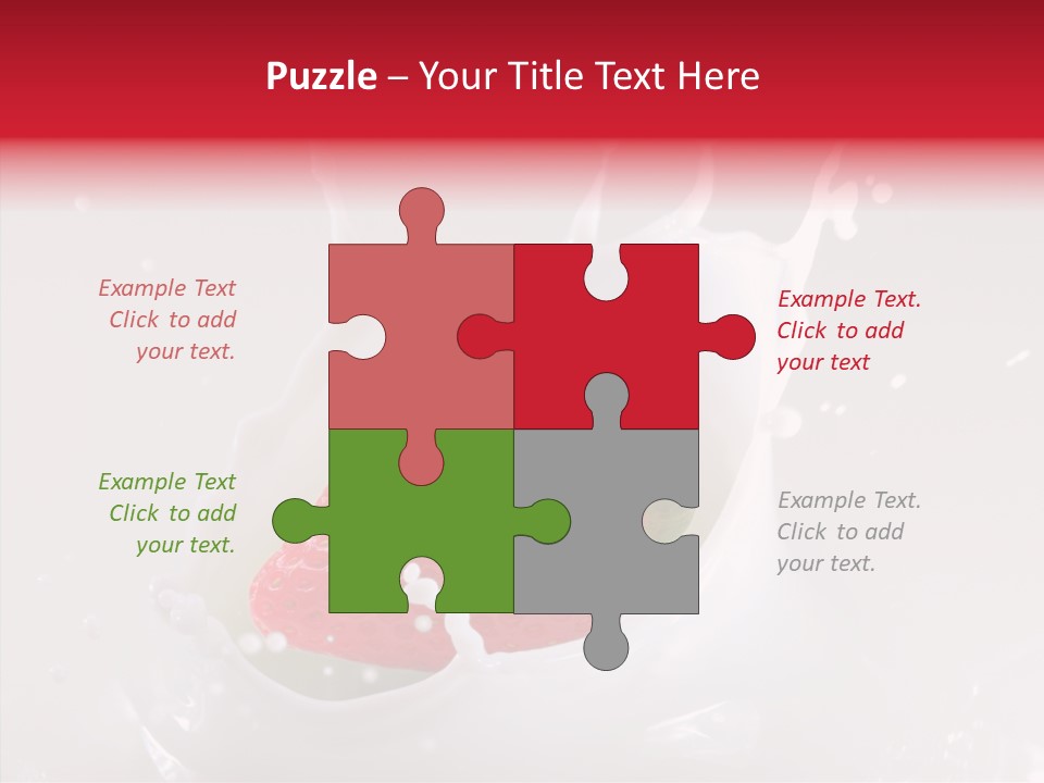 Purity Delicious Fresh PowerPoint Template