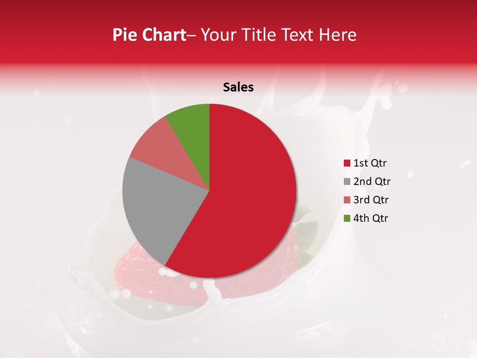 Purity Delicious Fresh PowerPoint Template