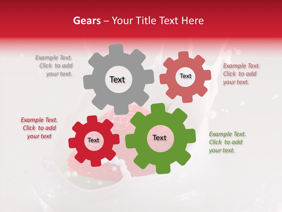 Purity Delicious Fresh PowerPoint Template