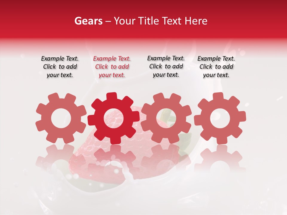 Purity Delicious Fresh PowerPoint Template