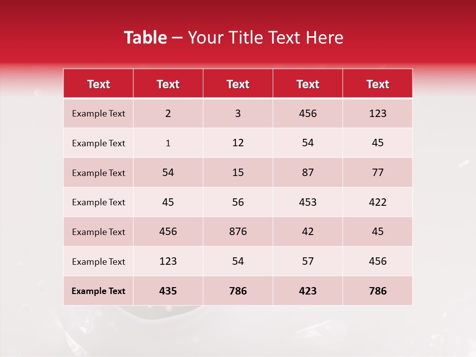 Purity Delicious Fresh PowerPoint Template