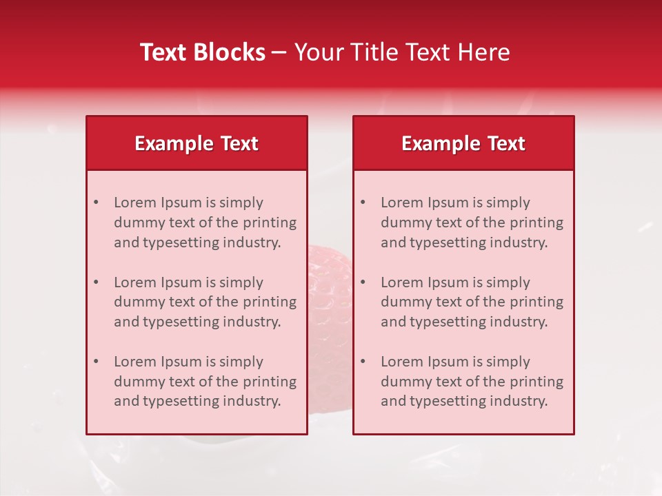 Purity Delicious Fresh PowerPoint Template