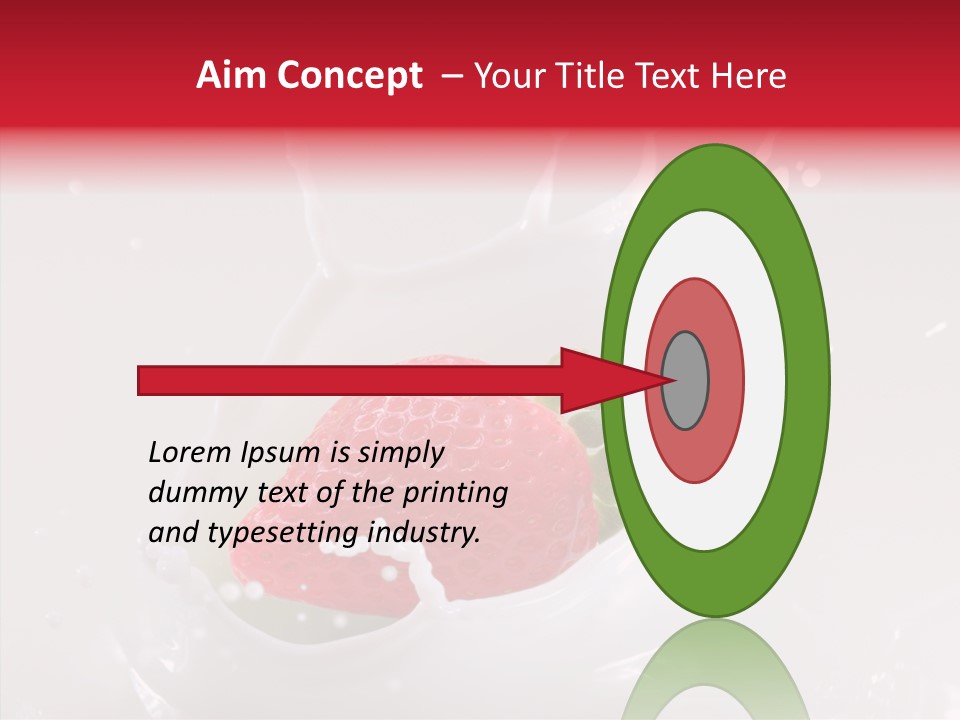 Purity Delicious Fresh PowerPoint Template