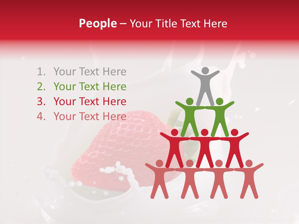 Purity Delicious Fresh PowerPoint Template