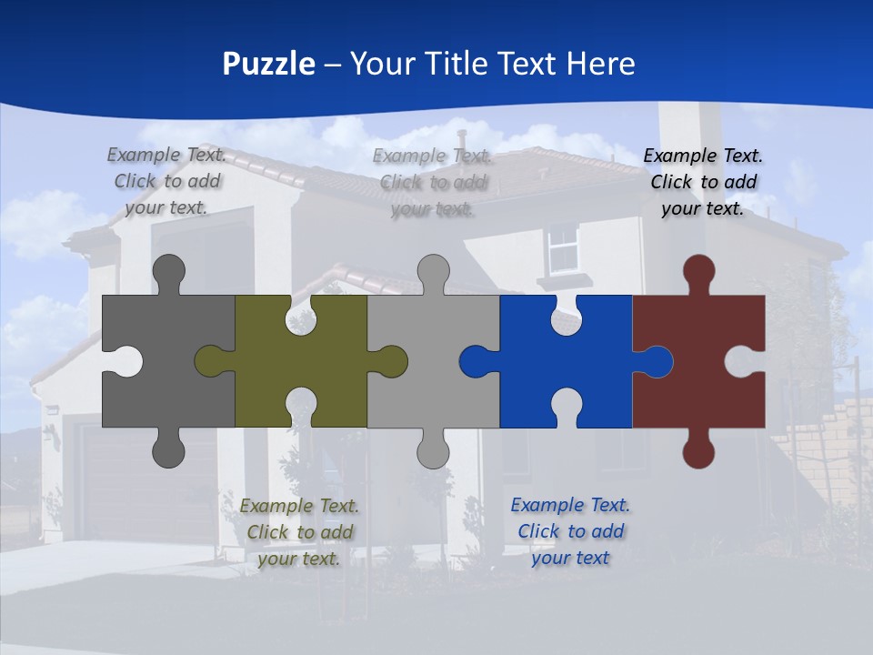 Masonry Dwelling Unique PowerPoint Template