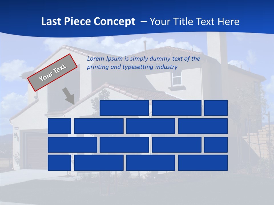 Masonry Dwelling Unique PowerPoint Template