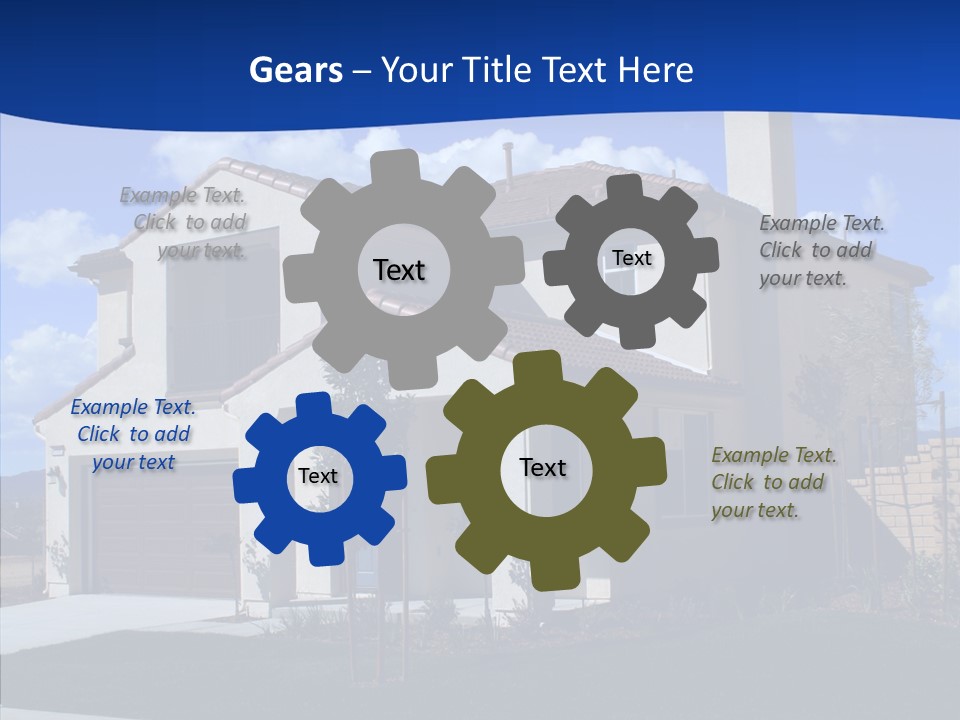 Masonry Dwelling Unique PowerPoint Template