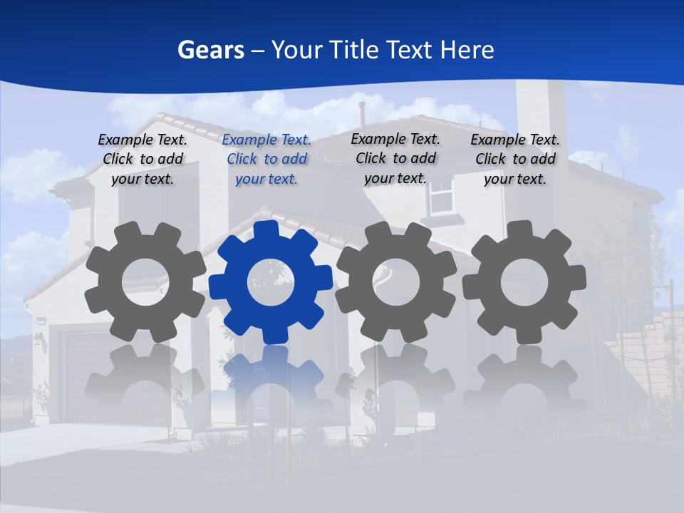 Masonry Dwelling Unique PowerPoint Template