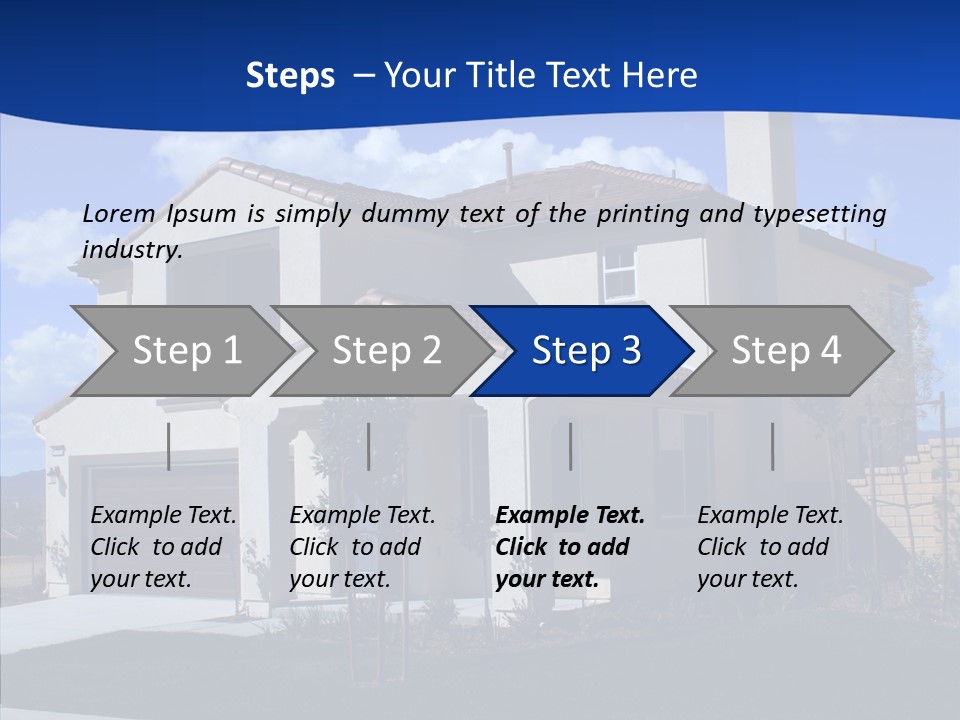 Masonry Dwelling Unique PowerPoint Template