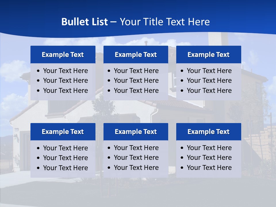 Masonry Dwelling Unique PowerPoint Template